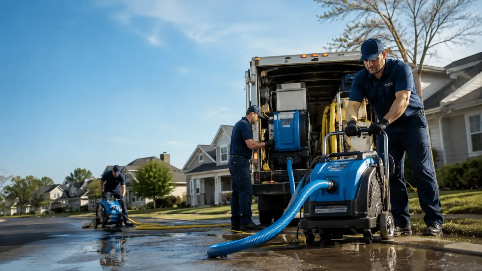 Flood Damage Cleanup in Santa Fe, TX